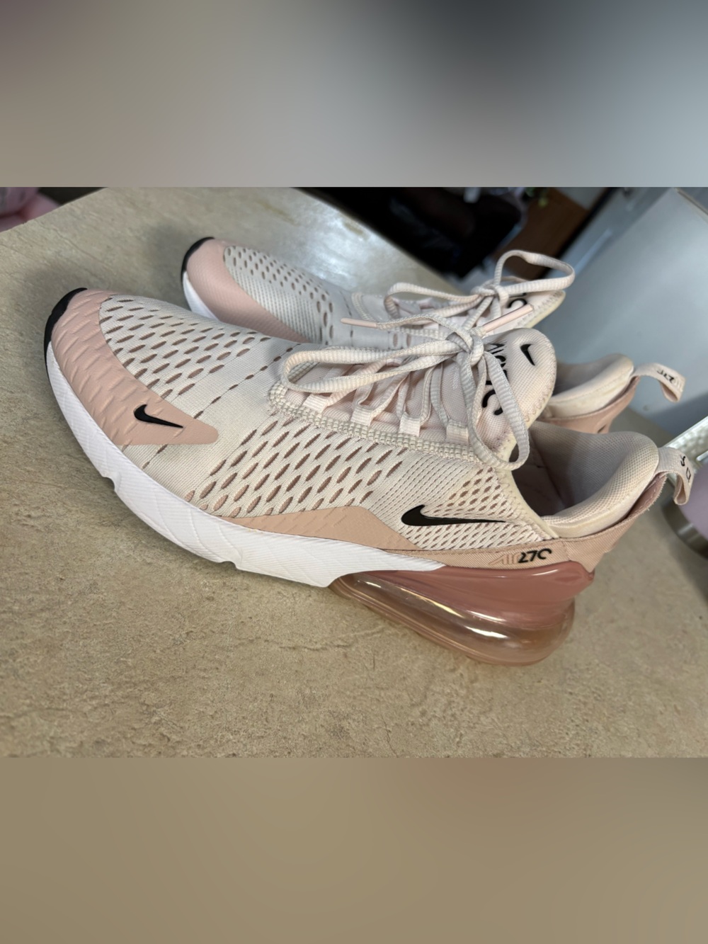 Nike Air Max 270 Women’s Sneakers - Pink, White, Black